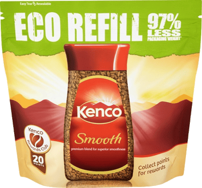 kenco smooth instant coffee eco refill